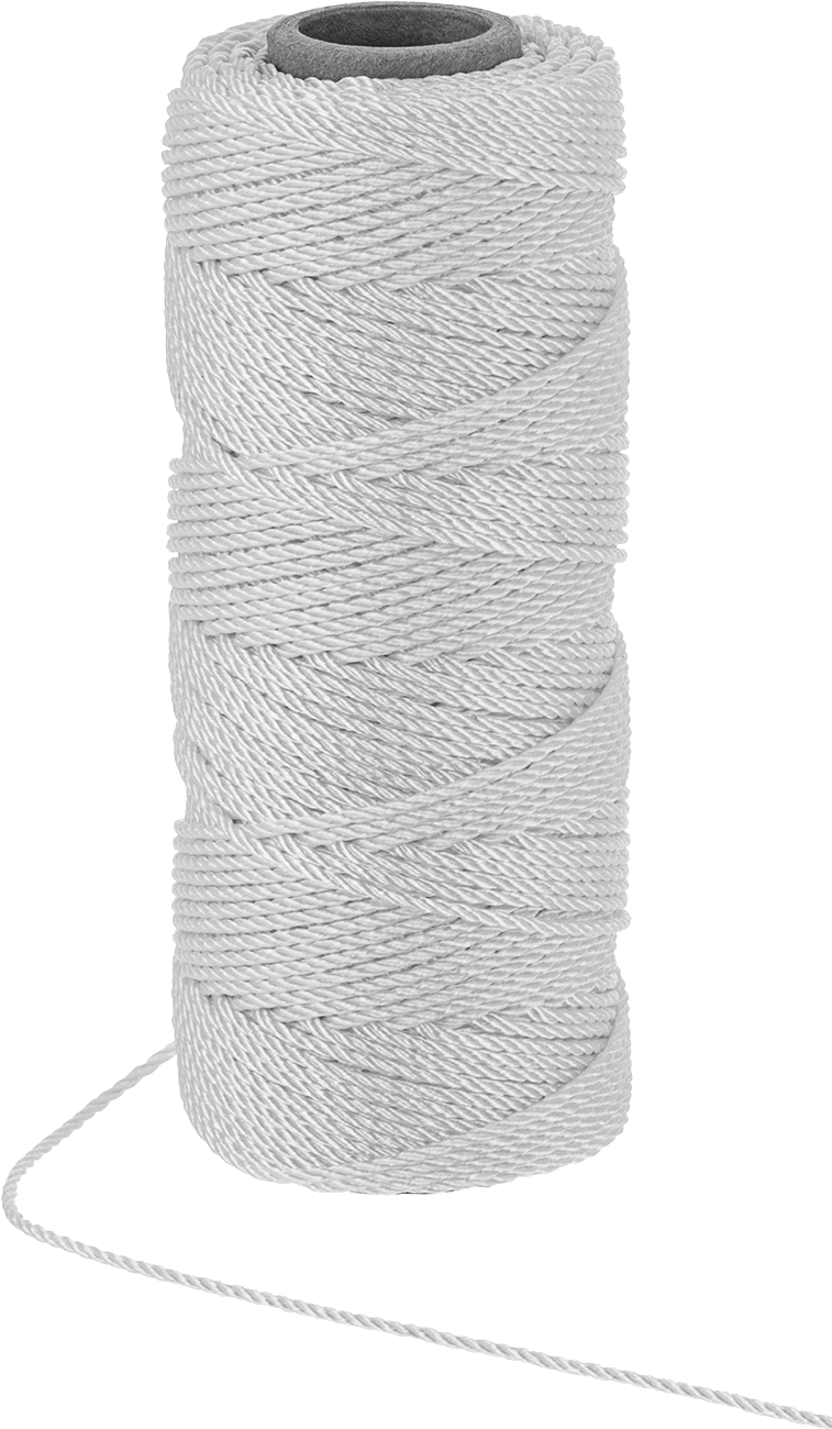Sure-Grip Yüksek Mukavemetli İp, 1/2 lb. Boru, 0,073 inç Çap