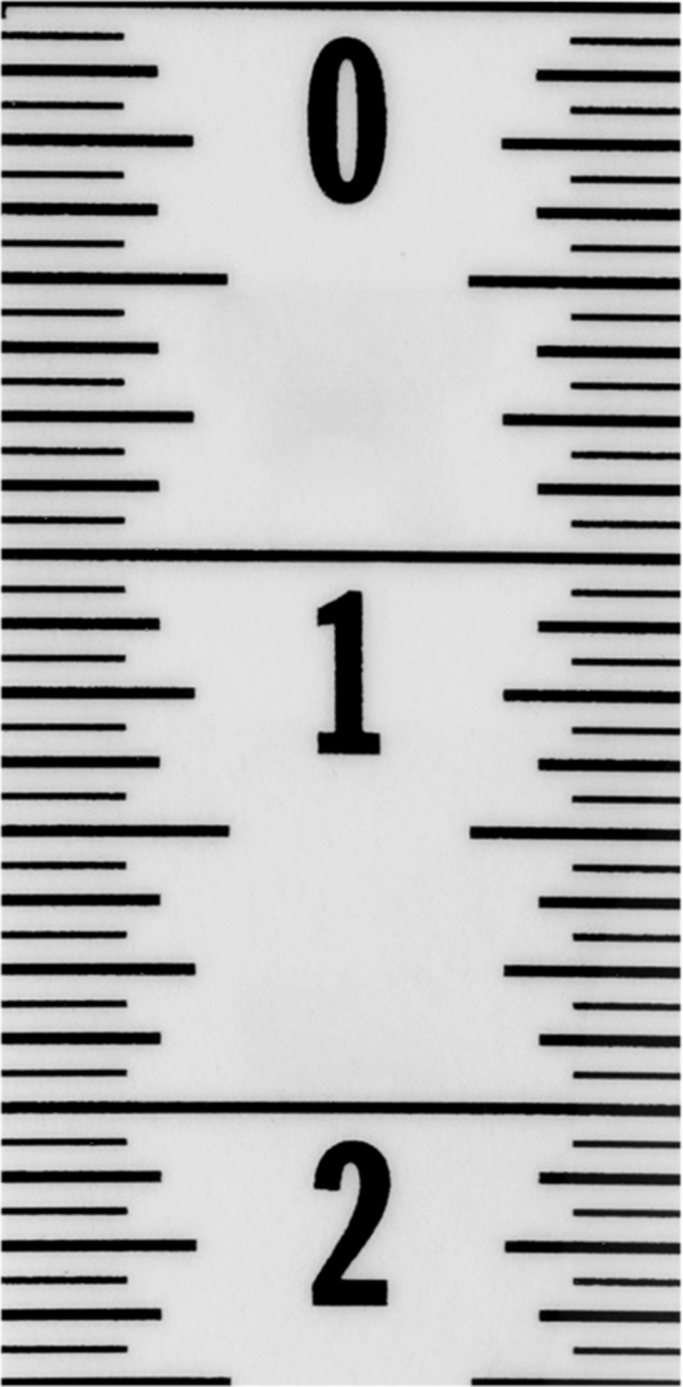 Inch, Top to Bottom