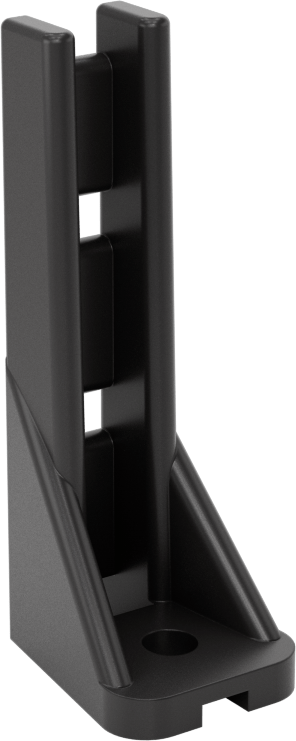 Standoff Kablo Bağı Montajı, 3/4“ Uzunluk x 5/8” Genişlik x 1-3/4" Yükseklik
