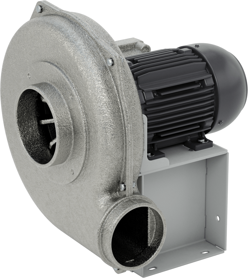Yüksek Çıkışlı Kıvılcım Dayanıklı Üfleyici, Tehlikeli Yerler için, 230/460V AC, 3" Su Basıncında 850 CFM