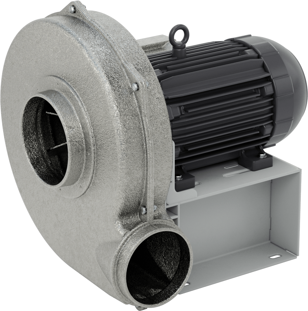 Yüksek Çıkışlı Kıvılcım Dayanıklı Üfleyici, Tehlikeli Ortam, 230/460V AC, 3" Su Basıncında 1400 CFM