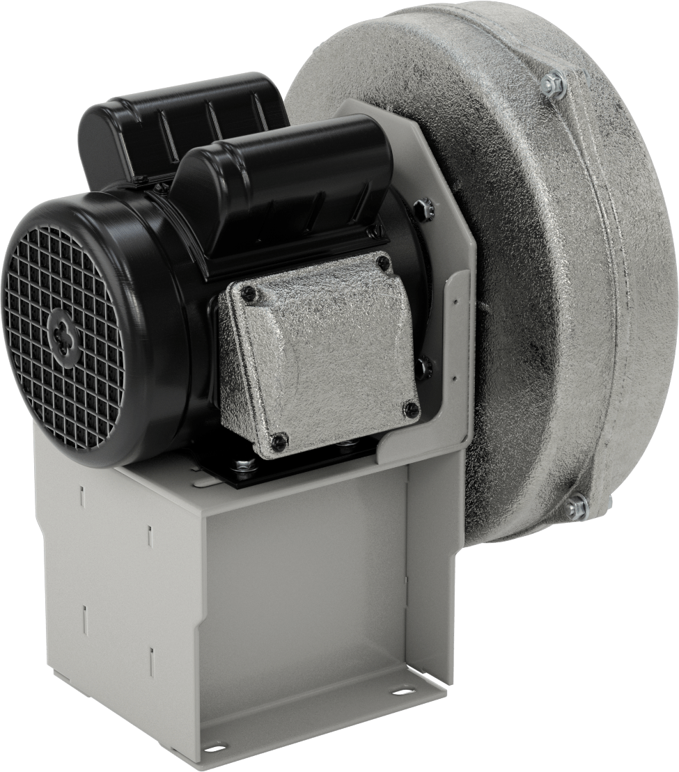Yüksek Çıkışlı Kıvılcım Dayanıklı Üfleyici, 120/230V AC, 3 inç Su Basıncında 400 CFM