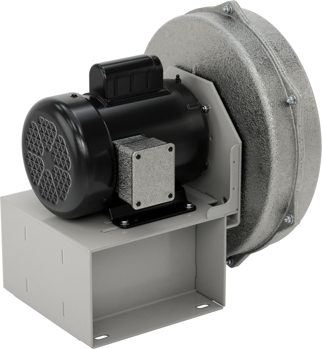 Yüksek Çıkışlı Kıvılcım Dayanıklı Üfleyici, 120/230V AC, 1090 CFM @ 3 inç Su