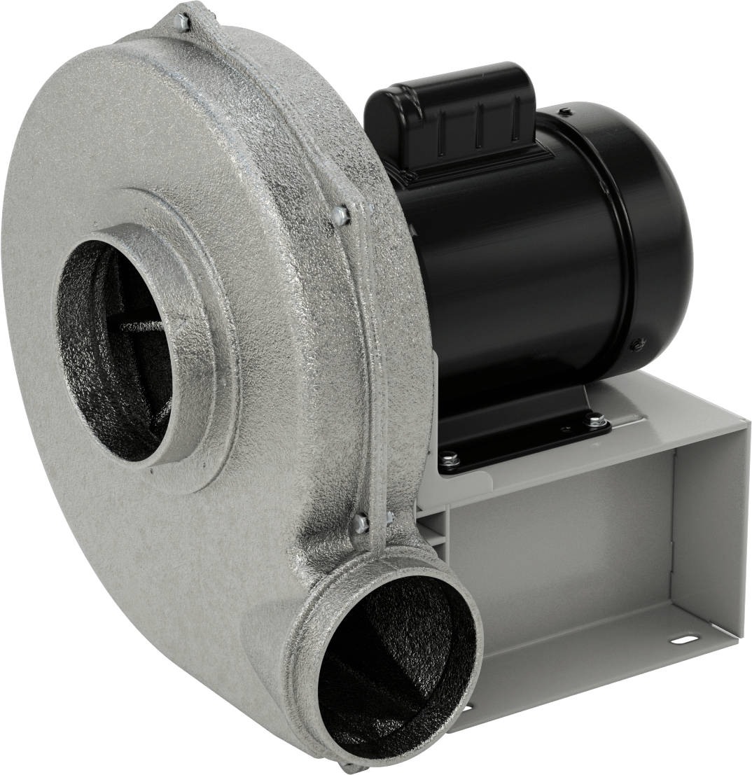Yüksek Çıkışlı Kıvılcım Dayanıklı Üfleyici, 120/230V AC, 1090 CFM @ 3 inç Su