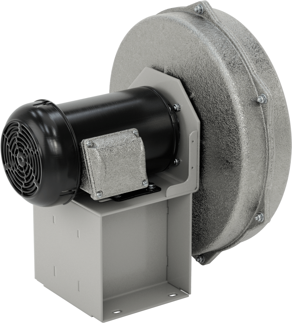 Yüksek Çıkışlı Kıvılcım Dayanıklı Üfleyici, 230/460V AC, 1090 CFM @ 3 inç Su