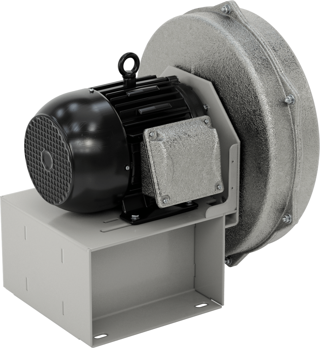 Yüksek Çıkışlı Kıvılcım Dayanıklı Üfleyici, 230/460V AC, 3 inç su basıncında 1400 CFM
