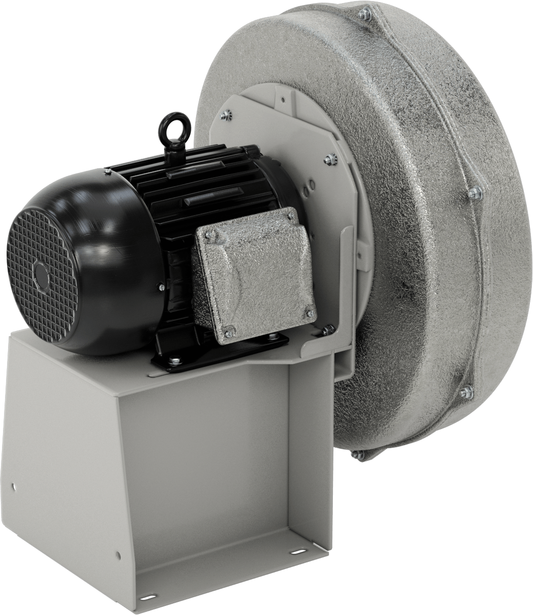 Yüksek Çıkışlı Kıvılcım Dayanıklı Üfleyici, 230/460V AC, 1890 CFM @ 3 inç Su Sütunu