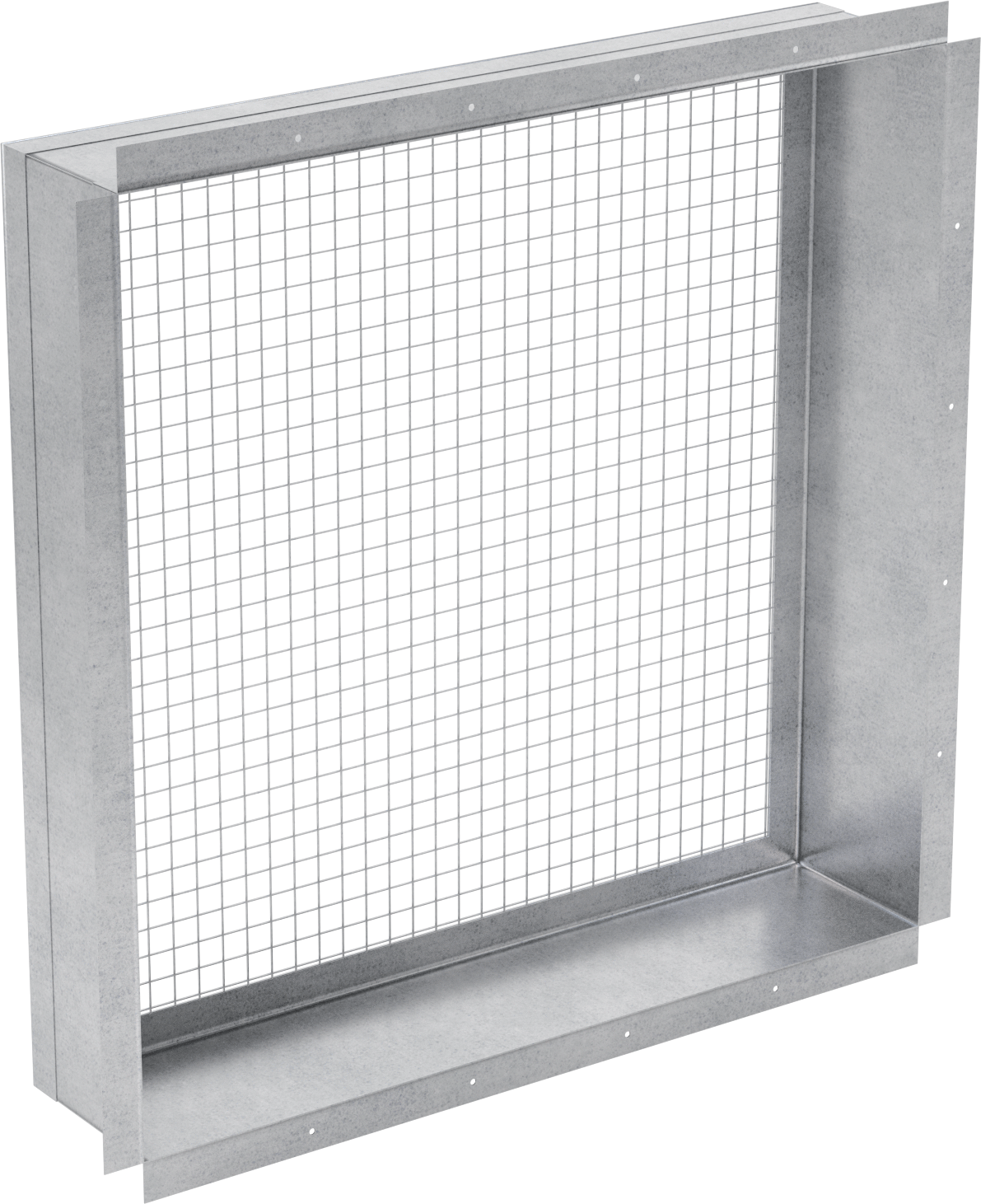 20“ ve 24” Bıçak Çaplı Duvara Monte Egzoz Fanı için Egzoz Tarafı Koruyucu