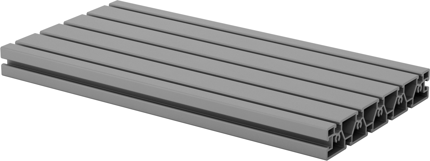 T-Slot Fixture Plate, with 11 T-Slots
