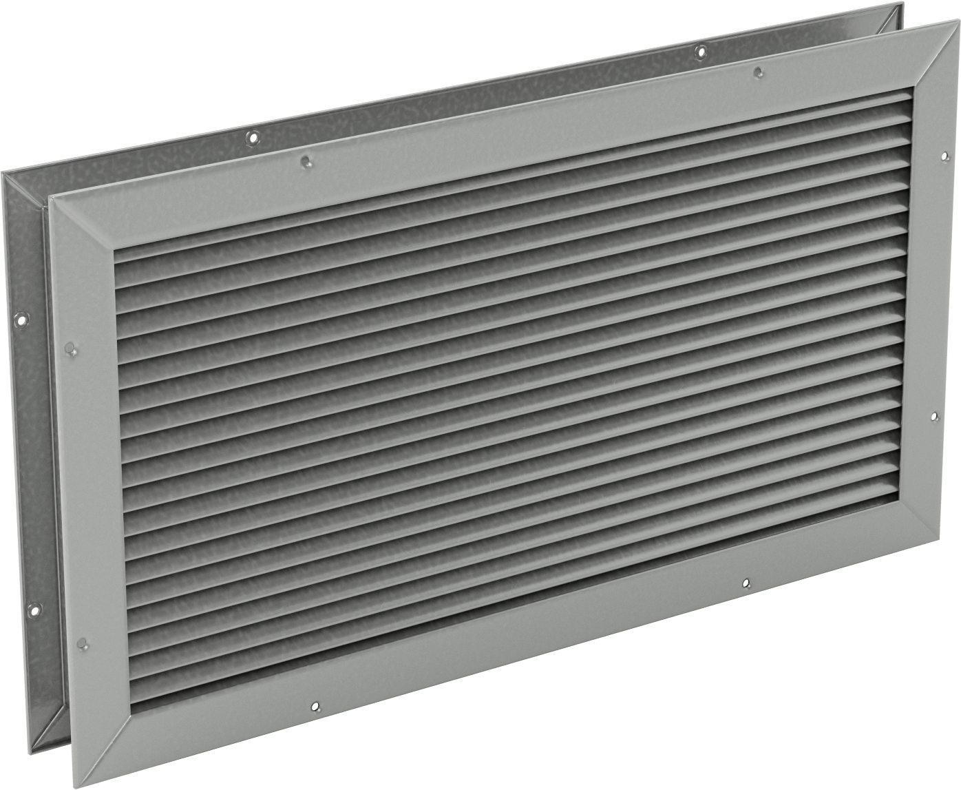 Yüzey Kapı Montajlı Panjur, 20“ Genişlik x 10” Yükseklik Açıklığı için