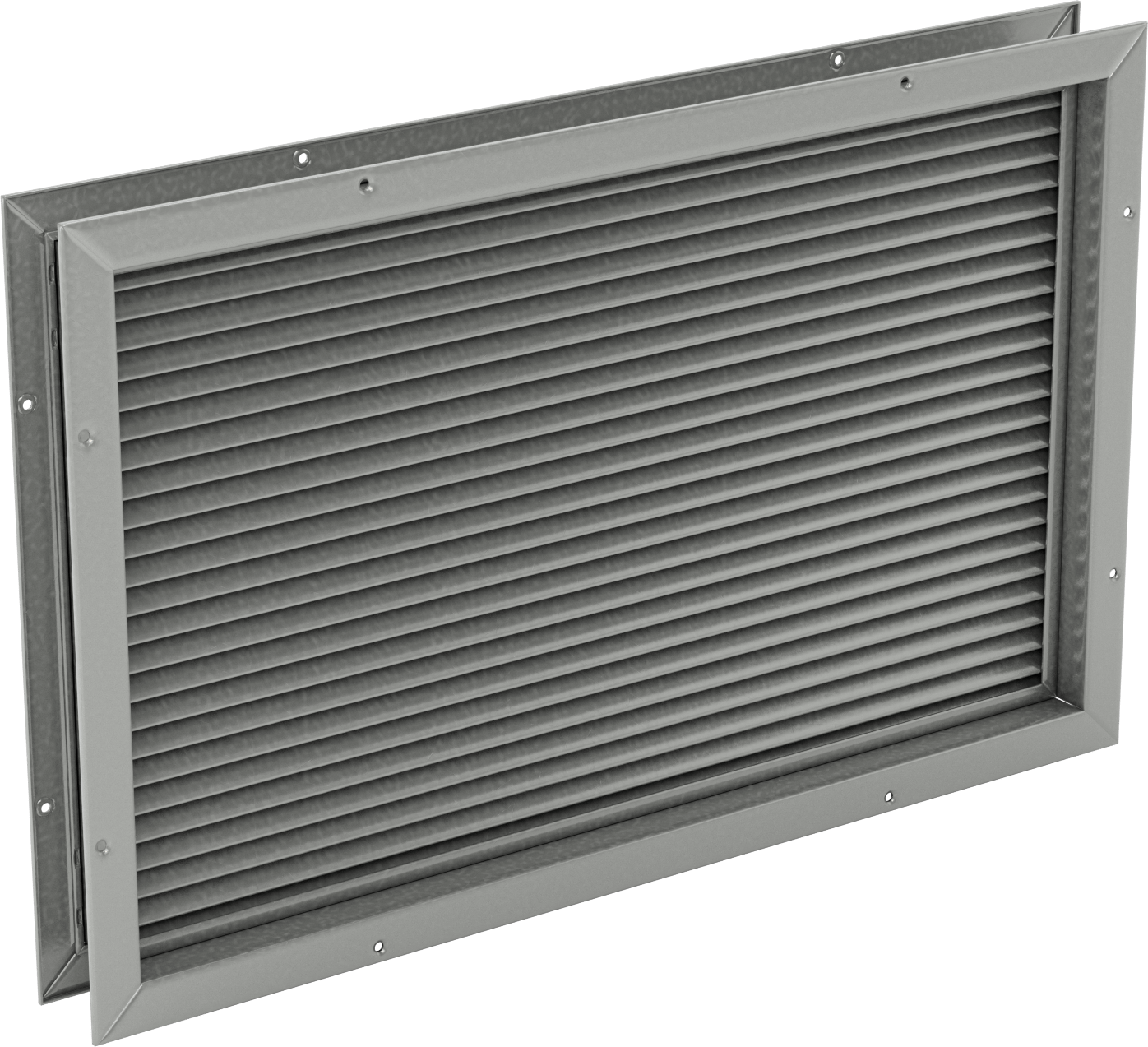 Yüzey Kapı Montajlı Panjur, 20“ Genişlik x 12” Yükseklik Açıklığı için
