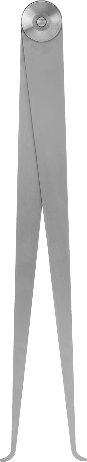 Düzen Kaliperi, Starrett 27-18, İç Ölçü, 24 inç Açıklık