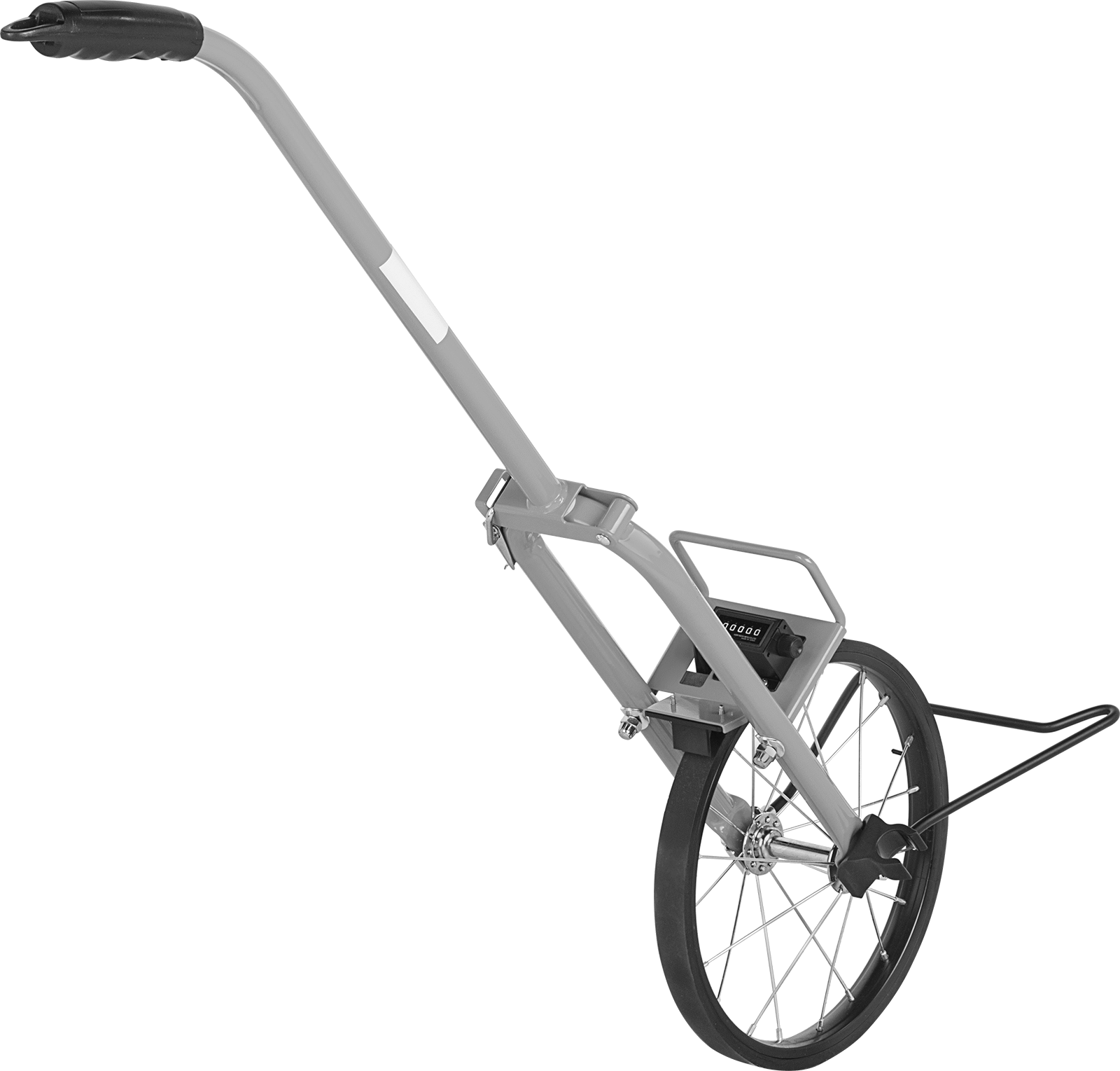 Ölçüm Tekerleği, Ayaklar için, Analog Ekran, 11-1/2" Çaplı Çelik Tekerlek