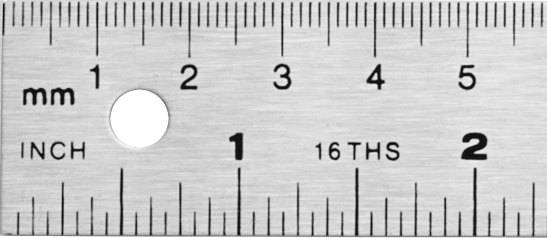 Hafif Alüminyum Cetvel, 39 inç/100 cm Uzunluk