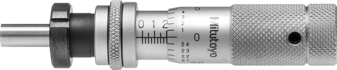 Mitutoyo Mikrometre Kafası, Model Numarası 148-502, 0“ ila 0,5” Ölçüm Aralığı ile