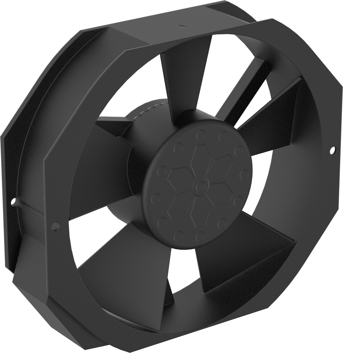Ekipman Soğutma Fanı, Dikdörtgen, 120V AC, Hızlı Ayırma, 5,91“ Yükseklik x 6,77” Genişlik, 190 CFM