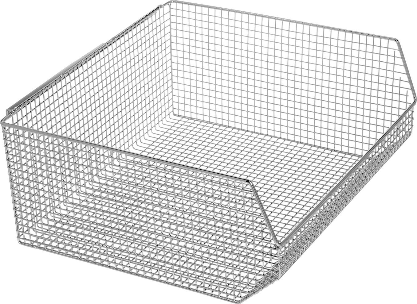 Tel Sepet Kutusu, 16-1/4“ Genişlik x 14-1/2” Derinlik x 7" Yükseklik