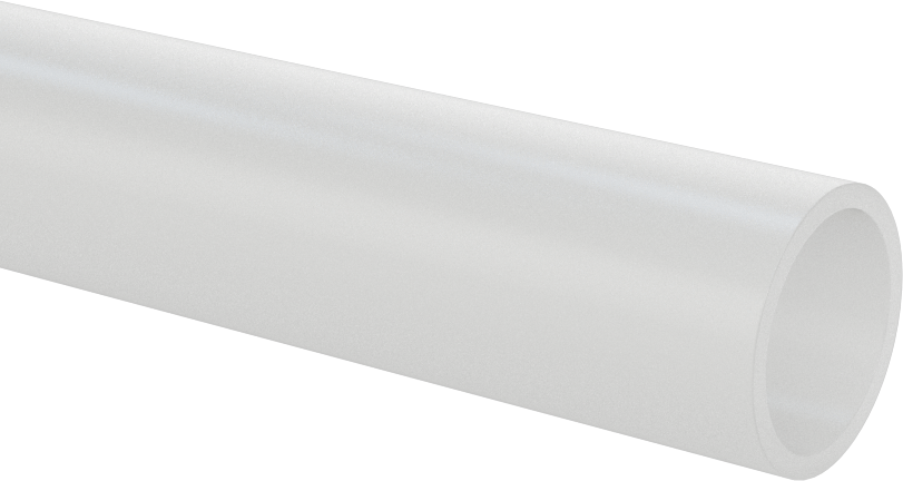 Çatlamaya Dayanıklı Sert Polipropilen Plastik Boru, Hava ve Su için, Yarı Şeffaf, 5/8" ID, 3/4" OD