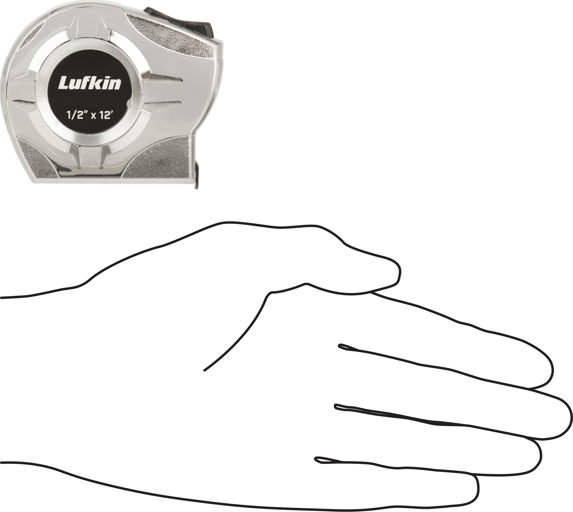 Lufkin Şerit Metre, Model Numarası P2212xn, 12 Fit Uzunluk