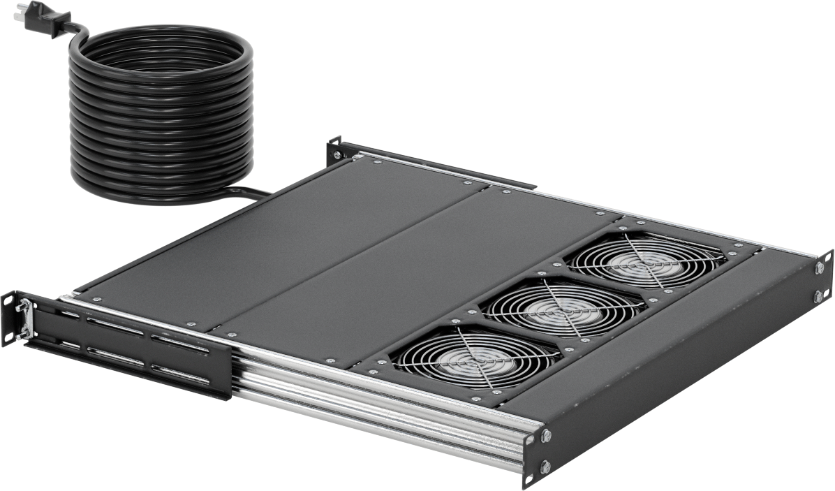 Genişletilebilir Muhafaza Soğutma Fan Tepsisi, 120V AC