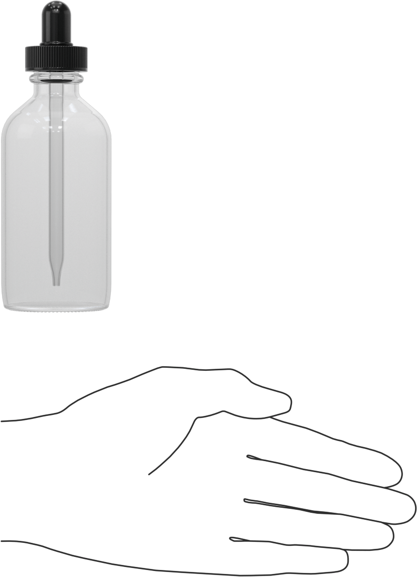 Damlalık Şişe, Şeffaf, 4 FL. oz./120 ml Kapasite