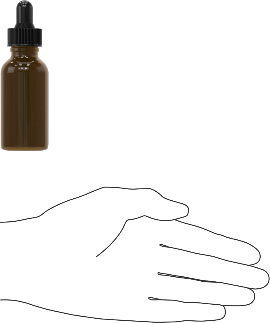 Damlalık Şişe, Yarı Şeffaf Kehribar, 1 FL. oz./30 ml Kapasite