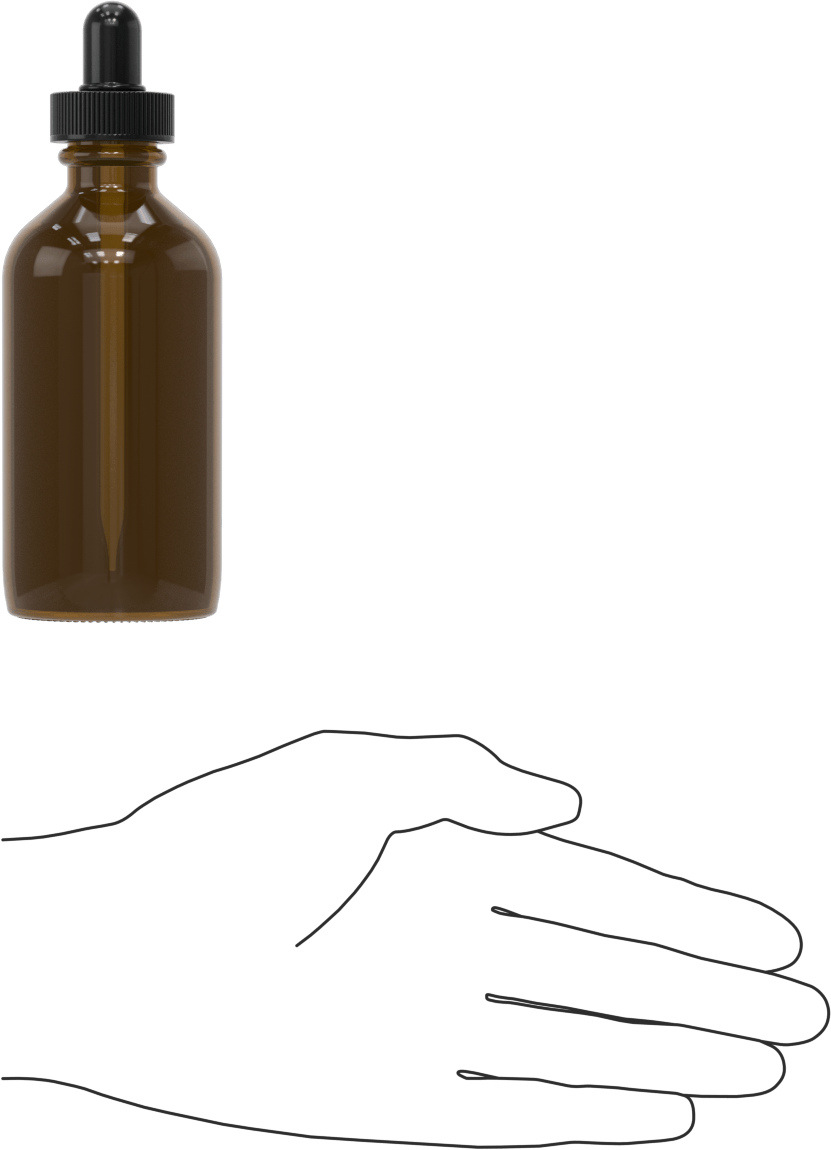 Damlalık Şişe, Yarı Şeffaf Kehribar, 4 FL. oz./120 ml Kapasite