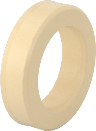 Poliüretan Çubuk Contası, 1/2" Çubuk Çapı için, 0,500“ İç Çap x 0,750” Dış Çap x 0,188" Genişlik