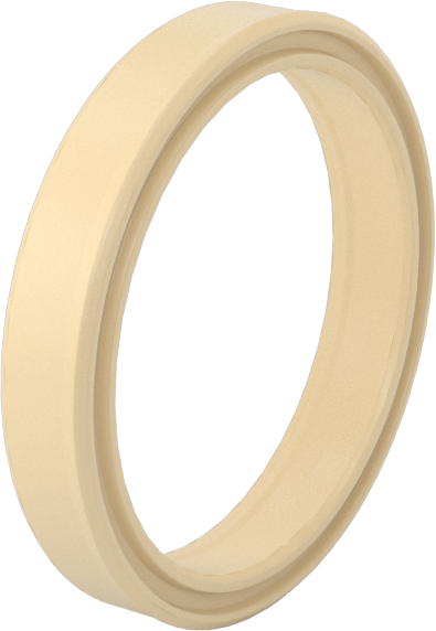 Poliüretan Çubuk Contası, 1-1/4" Çubuk Çapı için, 1,250“ İç Çap x 1,500” Dış Çap x 0,250" Genişlik