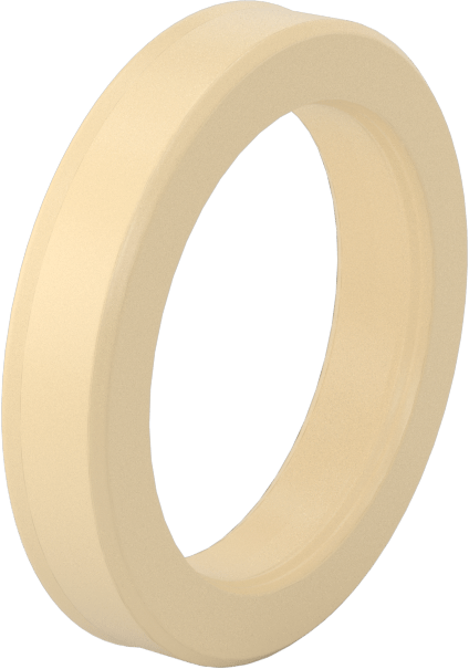 Poliüretan Çubuk Contası, 1-1/2" Çubuk Çapı için, 1,500“ İç Çap x 2” Dış Çap x 0,375" Genişlik