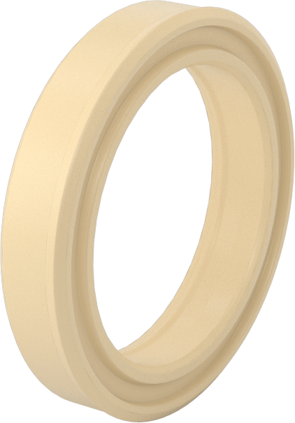 Poliüretan Çubuk Contası, 1-1/2" Çubuk Çapı için, 1,500“ İç Çap x 2” Dış Çap x 0,375" Genişlik