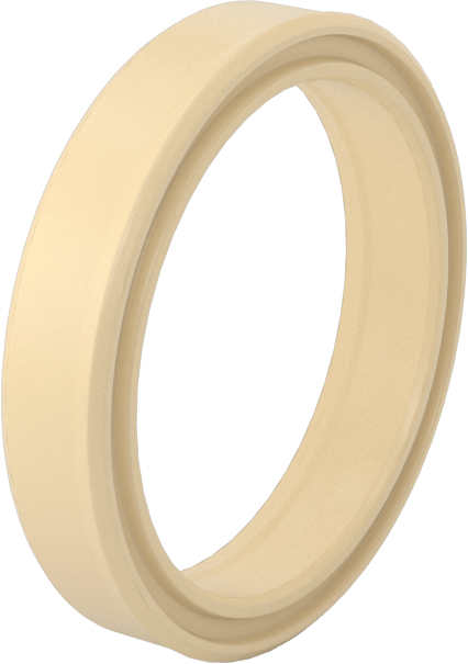 Poliüretan Çubuk Contası, 1-5/8" Çubuk Çapı için, 1,625“ İç Çap x 2” Dış Çap x 0,375" Genişlik