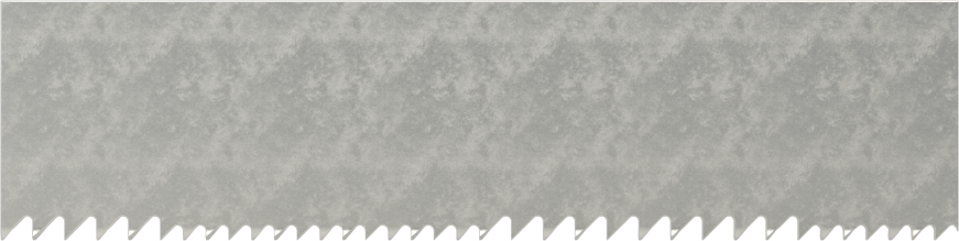 Titreşim Sönümleyici Uzun Ömürlü Şerit Testere Bıçağı, 3/4“ Genişlik x 0,035” Kalınlık, 66 inç Uzunluk, 10-14 Diş/Inch