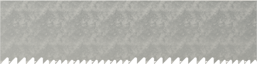 Titreşim Sönümleyici Uzun Ömürlü Şerit Testere Bıçağı, 3/4“ Genişlik x 0,035” Kalınlık, 69 inç Uzunluk, 10-14 Diş/Inch