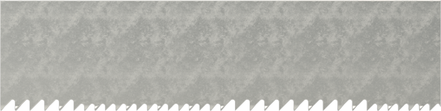 Titreşim Sönümleyici Uzun Ömürlü Şerit Testere Bıçağı, 3/4“ Genişlik x 0,035” Kalınlık, 68-1/2 inç Uzunluk