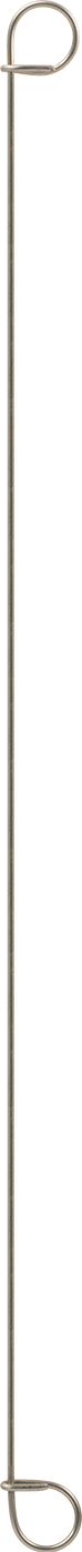 Çift Döngü Uçlu Bükümlü Bağ, 16 Gauge 304 Paslanmaz Çelik, 10" Uzunluk