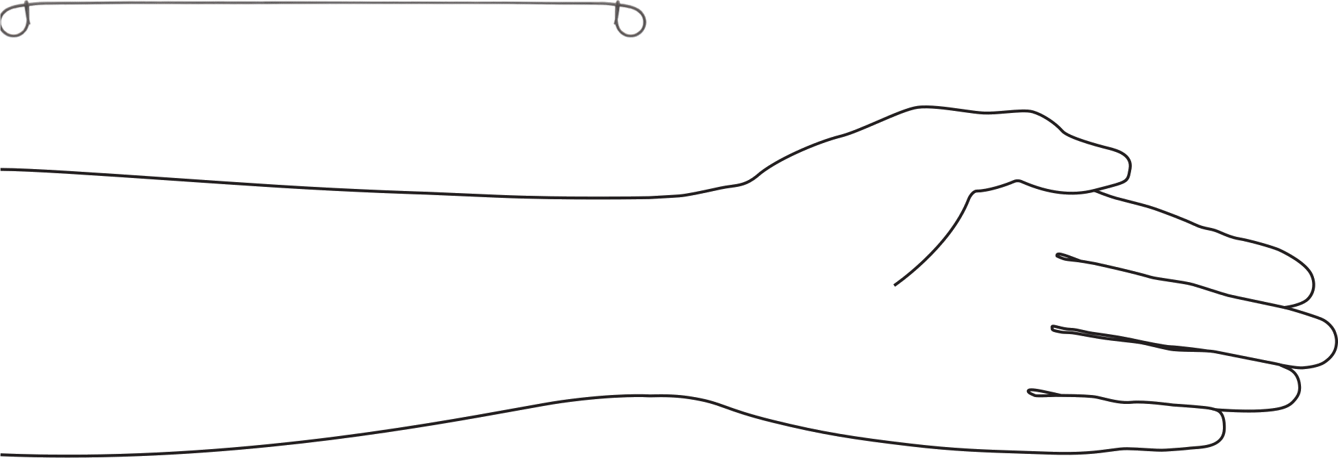 Çift Döngü Uçlu Bükümlü Bağ, 19 Gauge Siyah Oksit Çelik, 8" Toplam Uzunluk
