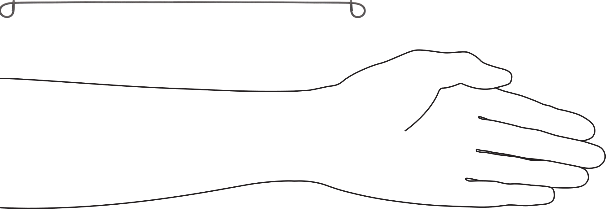 Çift Döngü Uçlu Bükümlü Bağ, 16 Gauge Siyah Oksit Çelik, 10" Toplam Uzunluk