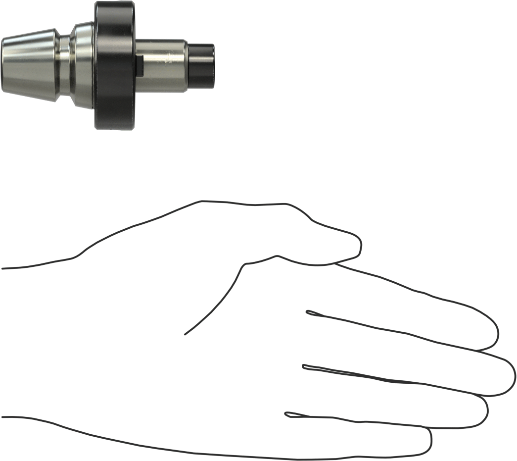 Yüzey Freze Tutucusu, R8 Hızlı Değiştirilebilir Alet Tutucu için, 3/4" Freze Çapı