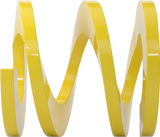 Plastik Sıkıştırma Yayı, 3/4" Uzunluk, 0.72" OD, Sarı