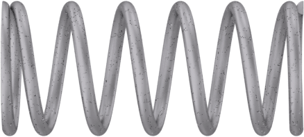 Mil. Spec. Sıkıştırma Yayları, 1" Uzunluk, 0.45" OD, 0.36" ID, MS24585-1313