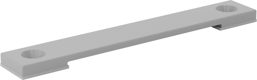 Kablo Tutucu, Yapışkan Sırtlı/Vidalı, 3-5/16“ Uzunluk x 1/2” Genişlik x 1/8" Yükseklik
