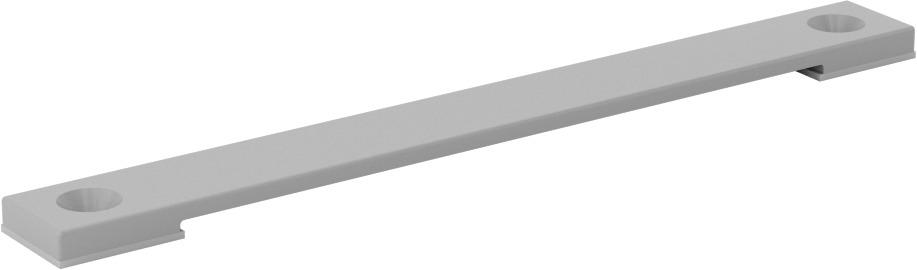 Kablo Tutucu, Yapışkan Sırtlı/Vidalı, 4-9/16“ Uzunluk x 1/2” Genişlik x 1/8" Yükseklik