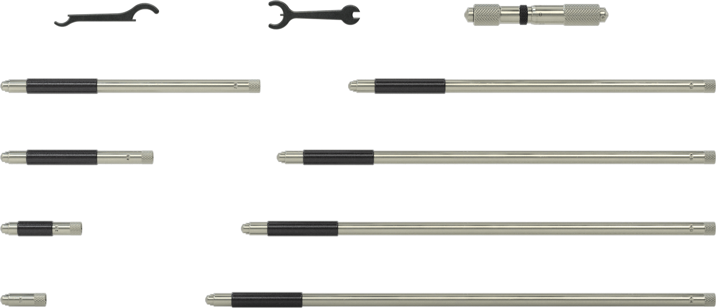 Starrett İç Delik Mikrometresi, Model Numarası 823Dz, 4“ ila 32” Ölçüm Aralığı