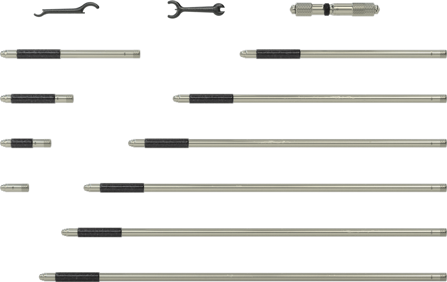 Starrett İç Delik Mikrometresi, Model Numarası 823EZ, 4“ ila 40” Ölçüm Aralığı