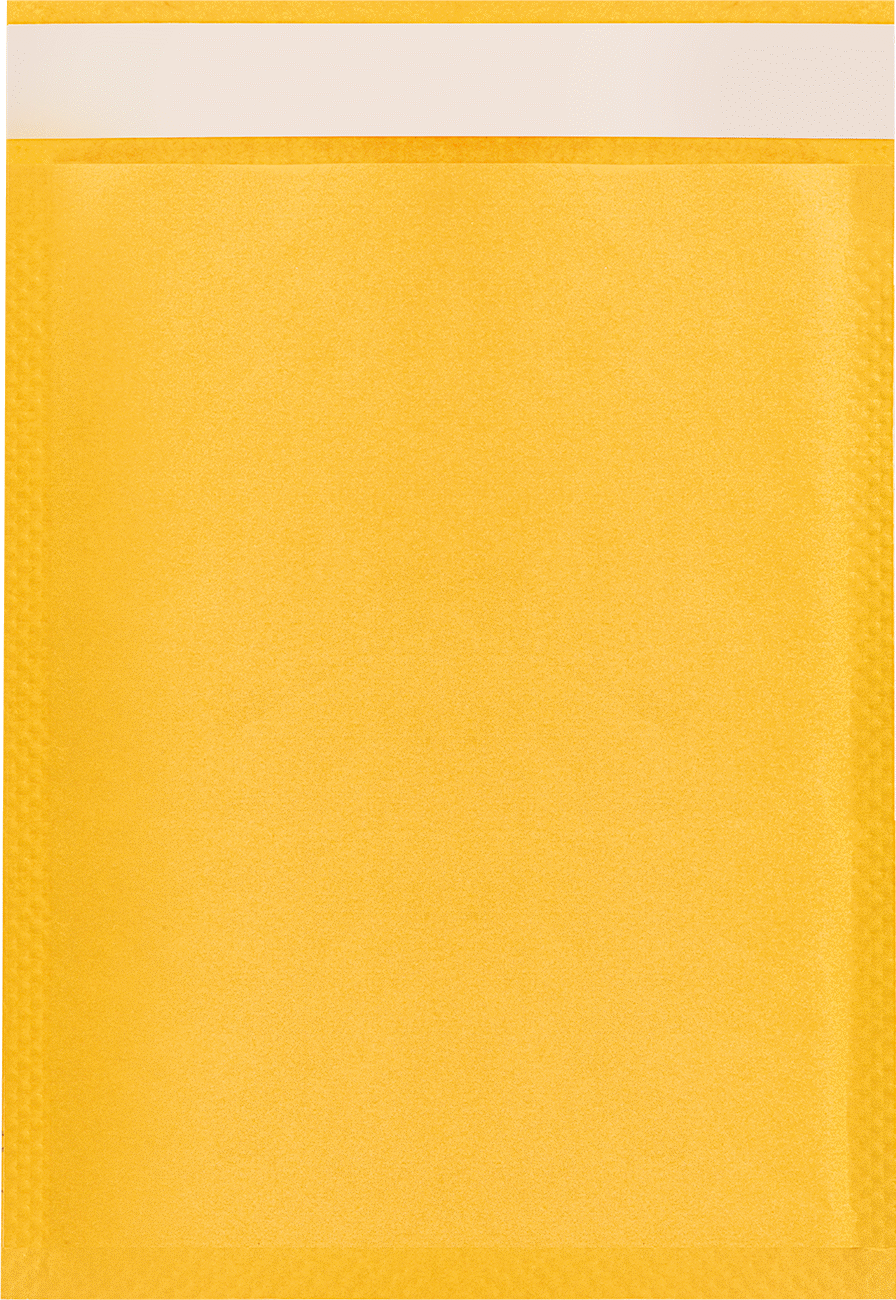 Kabarcık Kaplı Kağıt Nakliye Zarfları, 6" Genişlik, 9" Yükseklik