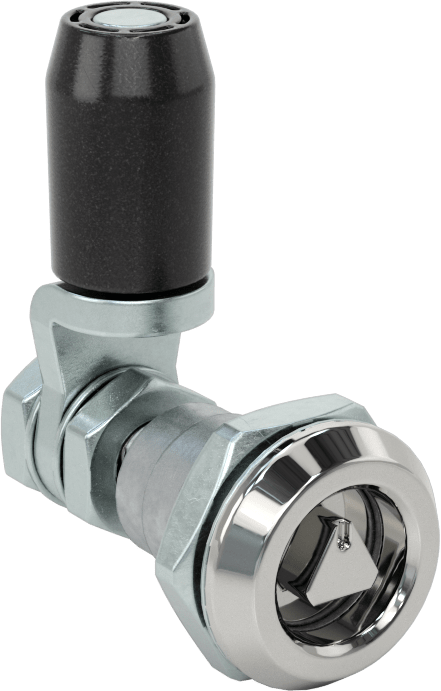 Üçgen Tahrikli Kam Kilidi, Silindir Kam, Krom Kaplama, 1-3/32“-1-1/2” Uzun Mesafe