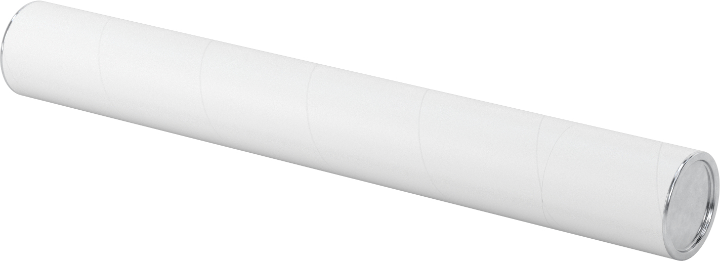 Yuvarlak Nakliye Tüpü, Glice Takılan Uç Kapaklı, 2-7/8" ID, 24 inç İç Uzunluk