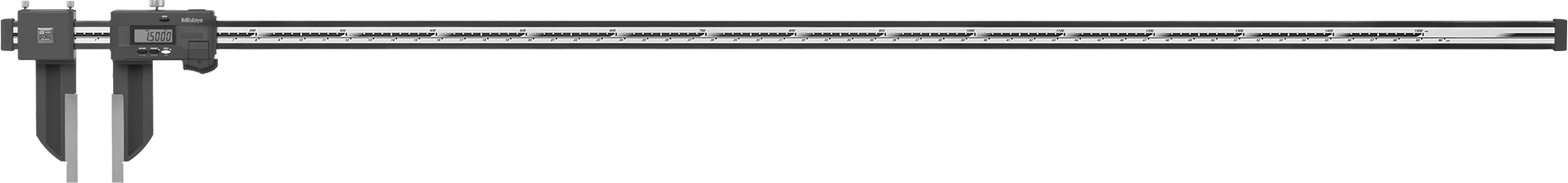 Soğutma Sıvısına Dayanıklı Mitutoyo Dijital Kaliper, Sertifikalı, Model 552-315-10, 0“-60” ve 0 mm-1500 mm Aralıklar