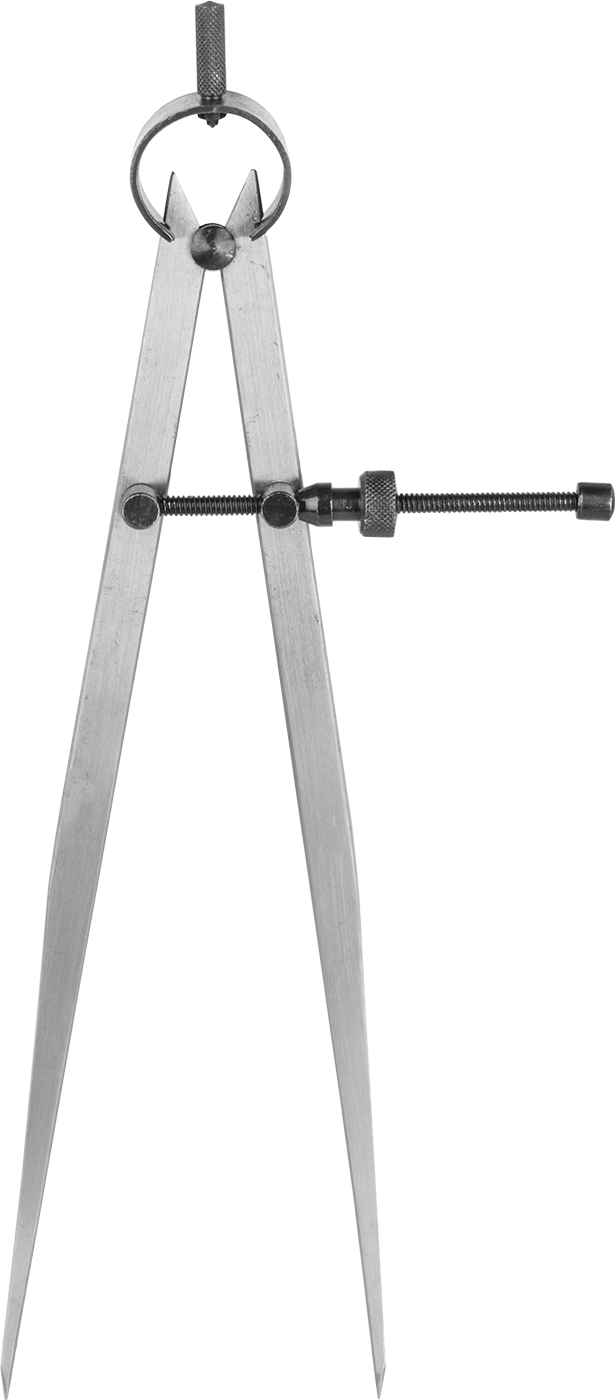 Çelik Çizim Pergeli, 10" Maksimum Daire Çapı